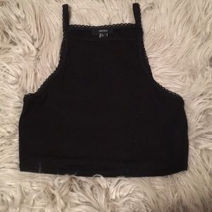 Ribbed crop top